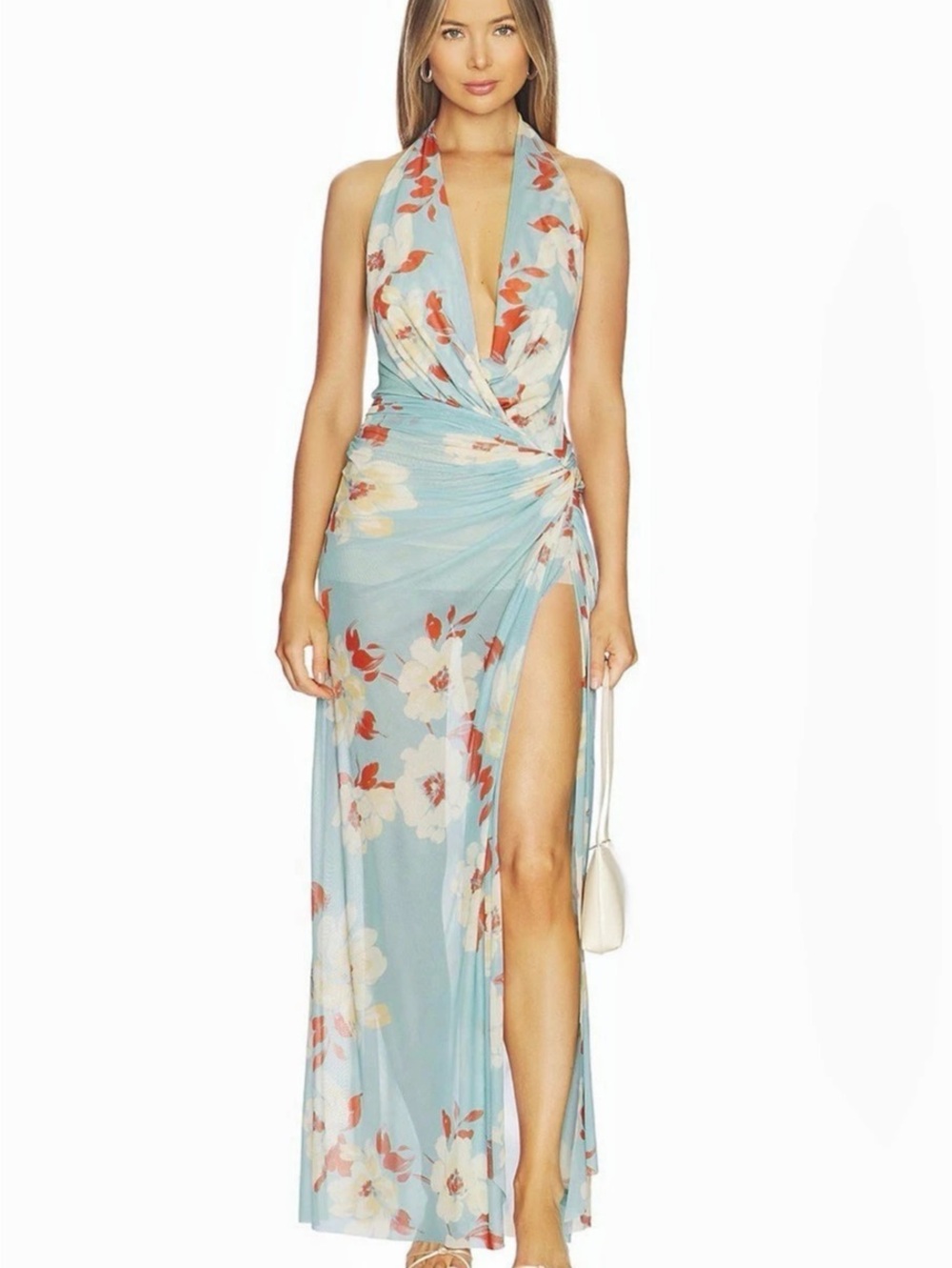 BEC + BRIDGE Calliope Drape Maxi Dress US 6 like new without tags